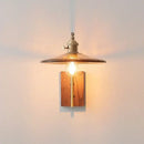 GobekUsa Amber Glass LED Wall Lamp for Modern Nordic Home Decor