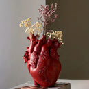 GobekUsa Anatomical Heart Resin Vase - Glam Decor