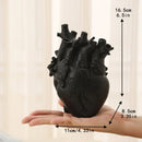 GobekUsa Anatomical Heart Resin Vase - Glam Decor
