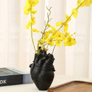 GobekUsa Anatomical Heart Resin Vase - Glam Decor