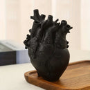 GobekUsa Anatomical Heart Resin Vase - Glam Decor