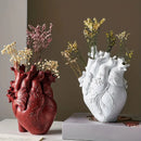 GobekUsa Anatomical Heart Resin Vase - Glam Decor