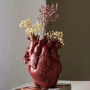 GobekUsa Anatomical Heart Resin Vase - Glam Decor