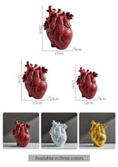 GobekUsa Anatomy Heart Vase - Unique Valentine's Day Gift