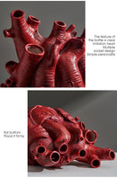 GobekUsa Anatomy Heart Vase - Unique Valentine's Day Gift