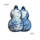 GobekUsa Ancient Indigo Jungle Decorative Cushion Covers - Hand-Painted Throw Pillow Case