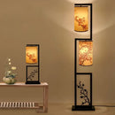 GobekUsa Ancient Plum Blossom Chinese Style Floor Lamp - Creative Printing Picture