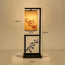 GobekUsa Ancient Plum Blossom Chinese Style Floor Lamp - Creative Printing Picture