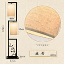 GobekUsa Ancient Plum Blossom Chinese Style Floor Lamp - Creative Printing Picture
