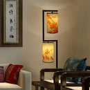 GobekUsa Ancient Plum Blossom Chinese Style Floor Lamp - Creative Printing Picture