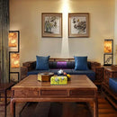 GobekUsa Ancient Plum Blossom Chinese Style Floor Lamp - Creative Printing Picture