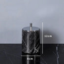 GobekUsa Ancient Wood Grain Marble Bathroom Set with Luxury Accessories