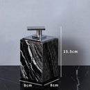 GobekUsa Ancient Wood Grain Marble Bathroom Set with Luxury Accessories