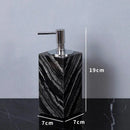 GobekUsa Ancient Wood Grain Marble Bathroom Set with Luxury Accessories