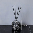GobekUsa Ancient Wood Grain Marble Bathroom Set with Luxury Accessories