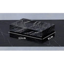 GobekUsa Ancient Wood Grain Marble Bathroom Set with Luxury Accessories