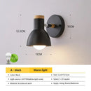 GobekUsa Angel Adjustable LED Wall Sconce Light for Bedroom Living Room