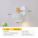 GobekUsa Angel Adjustable LED Wall Sconce Light for Bedroom Living Room