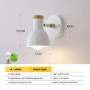 GobekUsa Angel Adjustable LED Wall Sconce Light for Bedroom Living Room