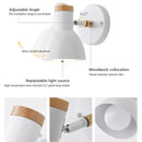 GobekUsa Angel Adjustable LED Wall Sconce Light for Bedroom Living Room