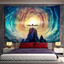 Angel devil hell witchcraft psychedelic tapestry for bedroom wall decor by Decorbites