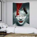 Angel devil hell witchcraft psychedelic tapestry for bedroom wall decor by Decorbites
