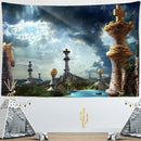 Angel devil hell witchcraft psychedelic tapestry for bedroom wall decor by Decorbites