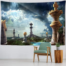 Angel devil hell witchcraft psychedelic tapestry for bedroom wall decor by Decorbites