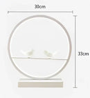 GobekUsa Angel Doll Bird Table Lamp: Romantic LED Lighting for Home Decor