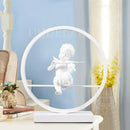 GobekUsa Angel Doll Bird Table Lamp: Romantic LED Lighting for Home Decor