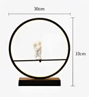 GobekUsa Angel Doll Bird Table Lamp: Romantic LED Lighting for Home Decor