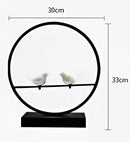 GobekUsa Angel Doll Bird Table Lamp: Romantic LED Lighting for Home Decor