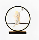 GobekUsa Angel Doll Bird Table Lamp: Romantic LED Lighting for Home Decor