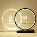 GobekUsa Angel Doll Bird Table Lamp: Romantic LED Lighting for Home Decor
