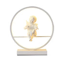 GobekUsa Angel Doll Bird Table Lamp: Romantic LED Lighting for Home Decor