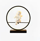 GobekUsa Angel Doll Bird Table Lamp: Romantic LED Lighting for Home Decor