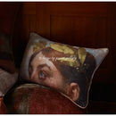 GobekUsa Angel Eyes Lumbar Pillow Cover - Greek Art Inspired Luxury Home Decor