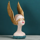 GobekUsa Angel Girl Statue with Dreams, Room Decor Sculptures, Birthday Gift