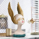 GobekUsa Angel Girl Statue with Dreams, Room Decor Sculptures, Birthday Gift