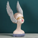 GobekUsa Angel Girl Statue with Dreams, Room Decor Sculptures, Birthday Gift