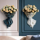 GobekUsa Angel Vase Wall Decoration Resin Shelf Art Mural Living Room Cupid Flowerpot