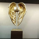 GobekUsa Angel Wings Sculpture Desk Ornament Home Decor Statue Aesthetic Artwrok