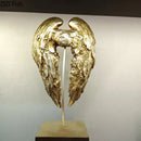 GobekUsa Angel Wings Sculpture Desk Ornament Home Decor Statue Aesthetic Artwrok