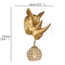 GobekUsa Animal Design Sconce LED Wall Lights for Home Bedroom Decor