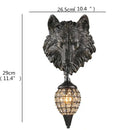 GobekUsa Animal Design Sconce LED Wall Lights for Home Bedroom Decor