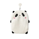 Cute panda and koala animal hand towel set for bathroom by Decorbites