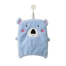 Cute panda and koala animal hand towel set for bathroom by Decorbites