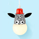 GobekUsa Animal LED Ceiling Light: Monkey Zebra Giraffe Kids Lamp for Bedroom.