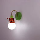 GobekUsa Animal LED Ceiling Light: Monkey Zebra Giraffe Kids Lamp for Bedroom.