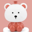 Navy blue & coral pink animal light led night light for bedroom by Decorbites